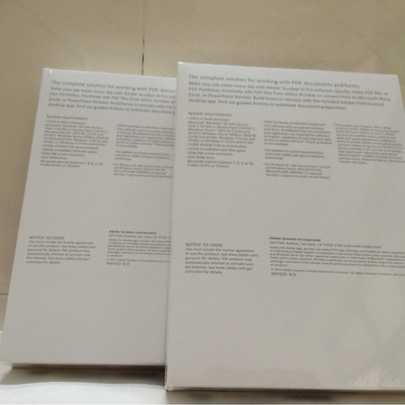 Adobe Acrobat Xi Pro Full Version DVD/Windows, Permanent License For 5 PCs - Picture 3 of 4